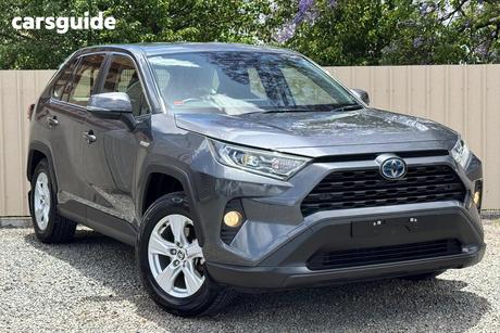 Grey 2021 Toyota RAV4 Wagon Gx (Awd) Hybrid