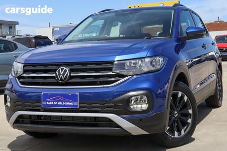 Blue 2023 Volkswagen T-Cross Wagon 85Tfsi Life