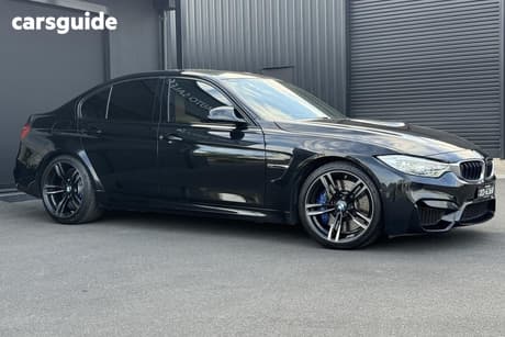 Black 2015 BMW M3 Sedan