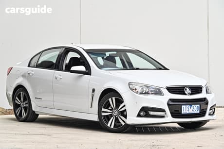 White 2014 Holden Commodore Sedan Sv6 Storm