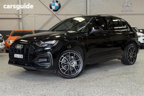 Black 2021 Audi Q5 Wagon 40 Tdi Quattro Mhev