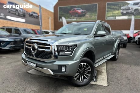 Grey 2025 GWM Cannon Alpha Dual Cab Utility Ultra (4X4)