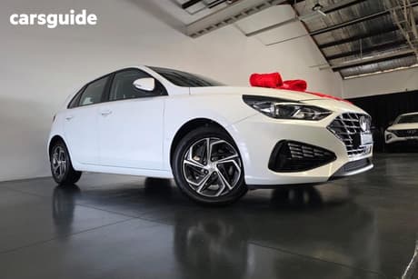 White 2023 Hyundai I30 Hatch PD.V4