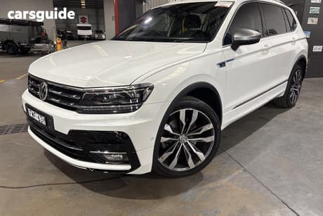 White 2019 Volkswagen Tiguan Wagon Allspace 162 Tsi Highline