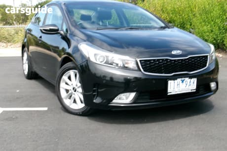 Black 2016 Kia Cerato Sedan S Premium