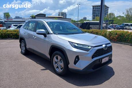 Silver 2024 Toyota RAV4 Wagon Gx (2Wd) Hybrid