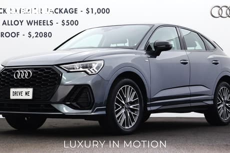 Grey 2020 Audi Q3 Sportback 35 Tfsi S Line