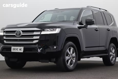 Black 2022 Toyota Landcruiser Wagon Lc300 Vx (4X4)