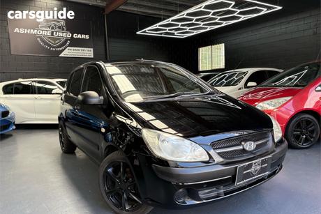 Black 2009 Hyundai Getz Hatchback Sx