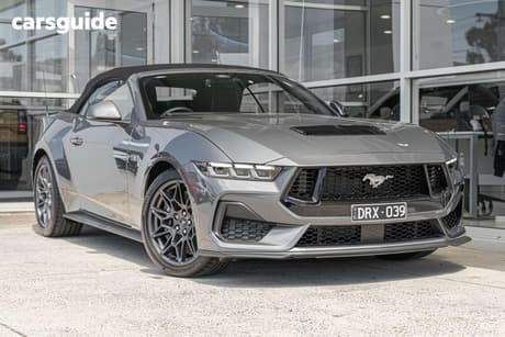 Grey 2023 Ford Mustang Convertible Gt 5.0 V8