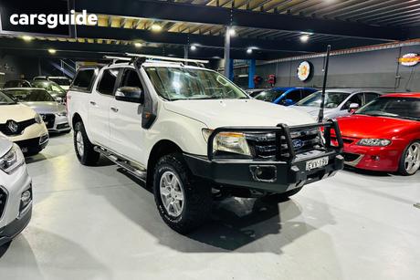 White 2012 Ford Ranger Super Cab Utility Xlt 3.2 (4X4)