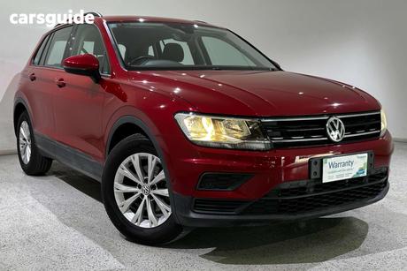 Red 2016 Volkswagen Tiguan Wagon 110 Tsi Trendline