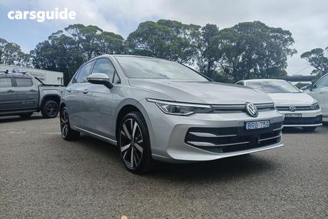 Silver 2025 Volkswagen Golf Hatchback Style