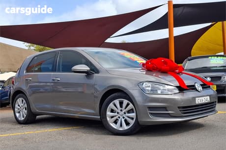 Grey 2014 Volkswagen Golf Hatchback 90 Tsi Comfortline