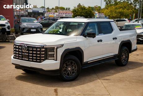 White 2025 MG Mgu9 Double Cab Pick Up Explore