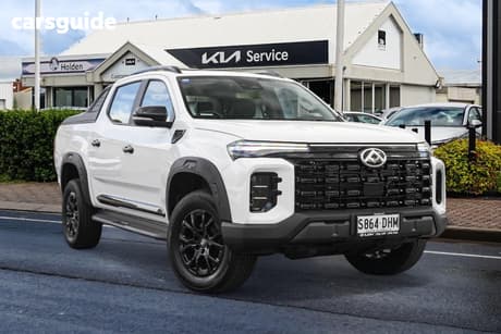 White 2024 LDV T60 Double Cab Utility Max Plus (4X4)