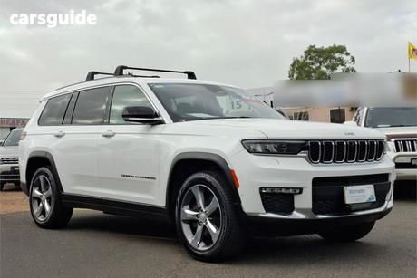 White 2022 Jeep Grand Cherokee Wagon Limited (4X4)