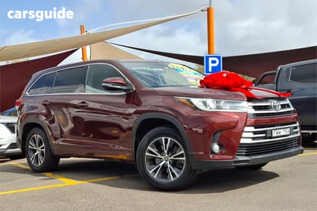 Red 2017 Toyota Kluger Wagon Gx (4X4)