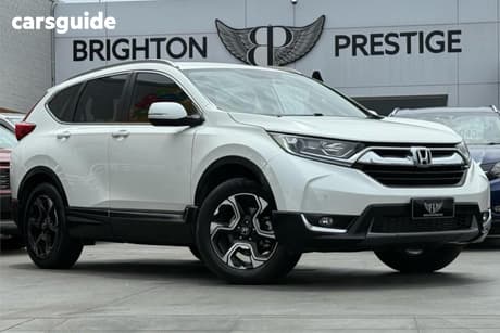 White 2017 Honda CR-V Wagon Vti-S (Awd)