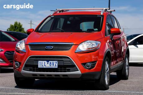 Orange 2012 Ford Kuga Wagon Trend