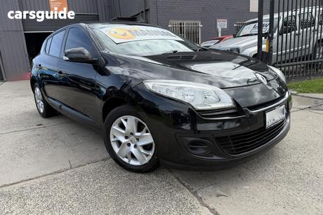 Black 2013 Renault Megane Hatchback Expression