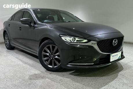 Grey 2018 Mazda 6 Sedan Touring