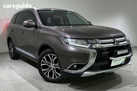 Brown 2016 Mitsubishi Outlander Wagon Ls (4X2)