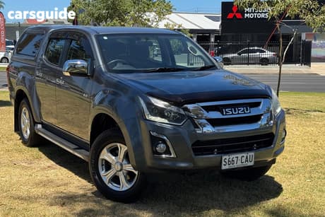 Grey 2019 Isuzu D-MAX Crew Cab Utility Ls-U (4X4)