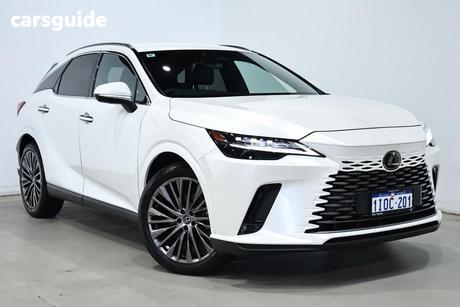 White 2023 Lexus RX350H Wagon Sports Luxury Awd + Ep1 Hybrid