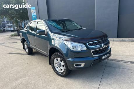 Blue 2016 Holden Colorado Crew Cab Pickup Ls-X (4X4)