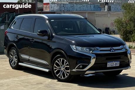 Black 2016 Mitsubishi Outlander Wagon Ls (4X2)