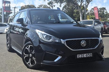 Black 2022 MG MG3 Hatchback Excite (With Navigation)