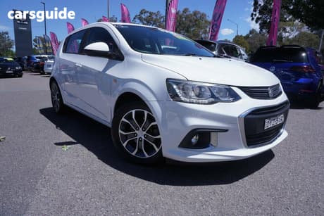 White 2018 Holden Barina Hatchback Cd