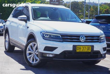 White 2019 Volkswagen Tiguan Wagon Allspace 110 Tsi Comfortline