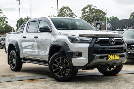 White 2023 Toyota Hilux Double Cab Pick Up Rogue (4X4)