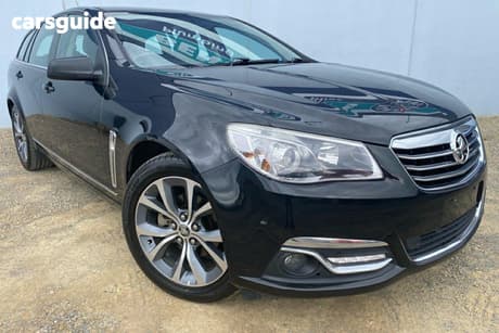Black 2015 Holden Calais Sportswagon