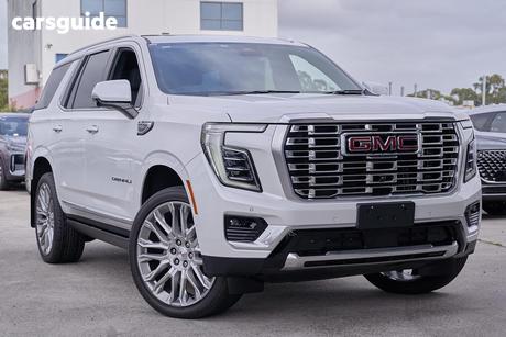 White 2025 Gmc Yukon Wagon Denali