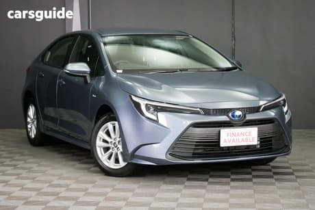 Grey 2024 Toyota Corolla Sedan Ascent Sport Hybrid