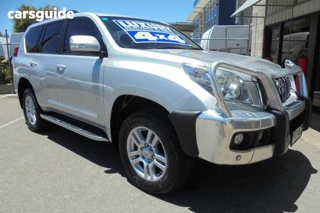 Silver 2009 Toyota Landcruiser Prado Wagon Vx (4X4)