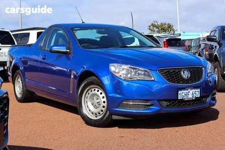 Blue 2017 Holden UTE Utility