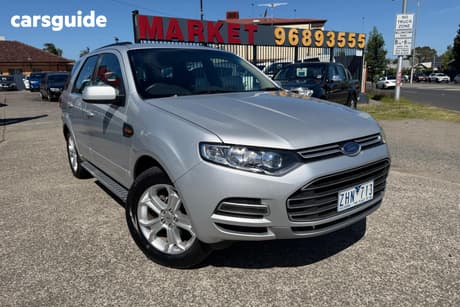 Silver 2012 Ford Territory Wagon Tx (Rwd)