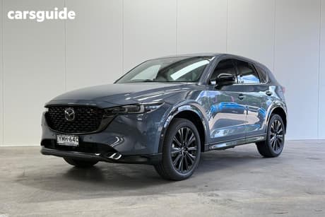 Grey 2022 Mazda CX-5 Wagon Gt Sp (Awd)