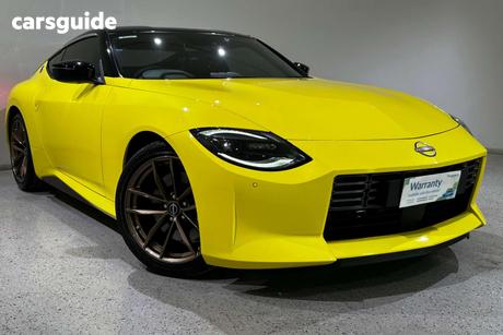 Yellow 2023 Nissan Z Coupe Proto
