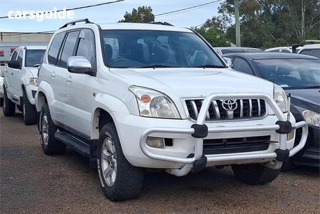 White 2003 Toyota Landcruiser Prado SUV GXL 4X4