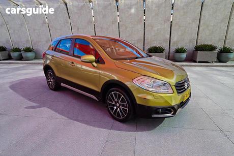 Green 2014 Suzuki S-Cross Wagon Glx Prestige (4X4)