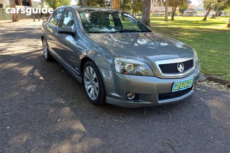 Grey 2012 Holden Caprice Sedan V