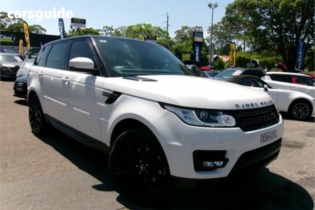 White 2017 Land Rover Range Rover Sport Wagon 3.0 Tdv6 Se