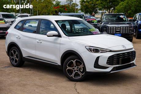 White 2025 MG ZS Wagon Vibe Turbo