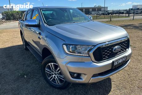 Silver 2021 Ford Ranger Double Cab Pick Up Xlt 3.2 (4X4)