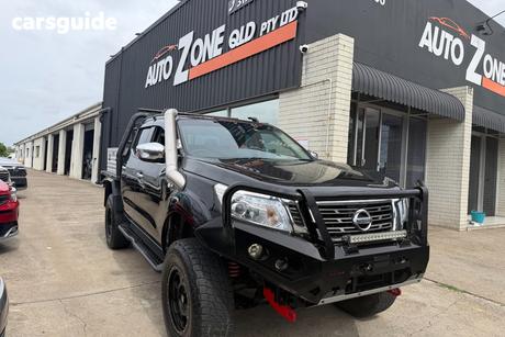 Black 2016 Nissan Navara Dual Cab Utility St (4X4)